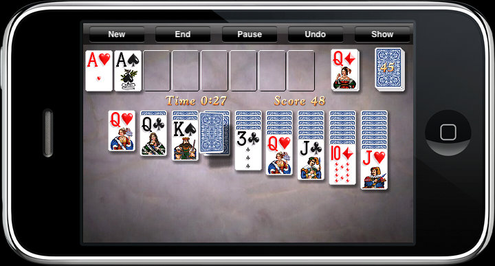 Play Double Klondike Solitaire